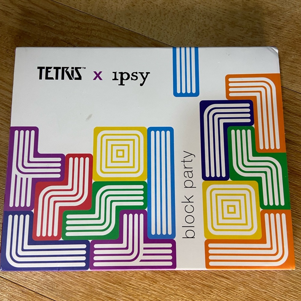 Brand New Ipsy Tetris x Block Party Eyeshadow Palette
